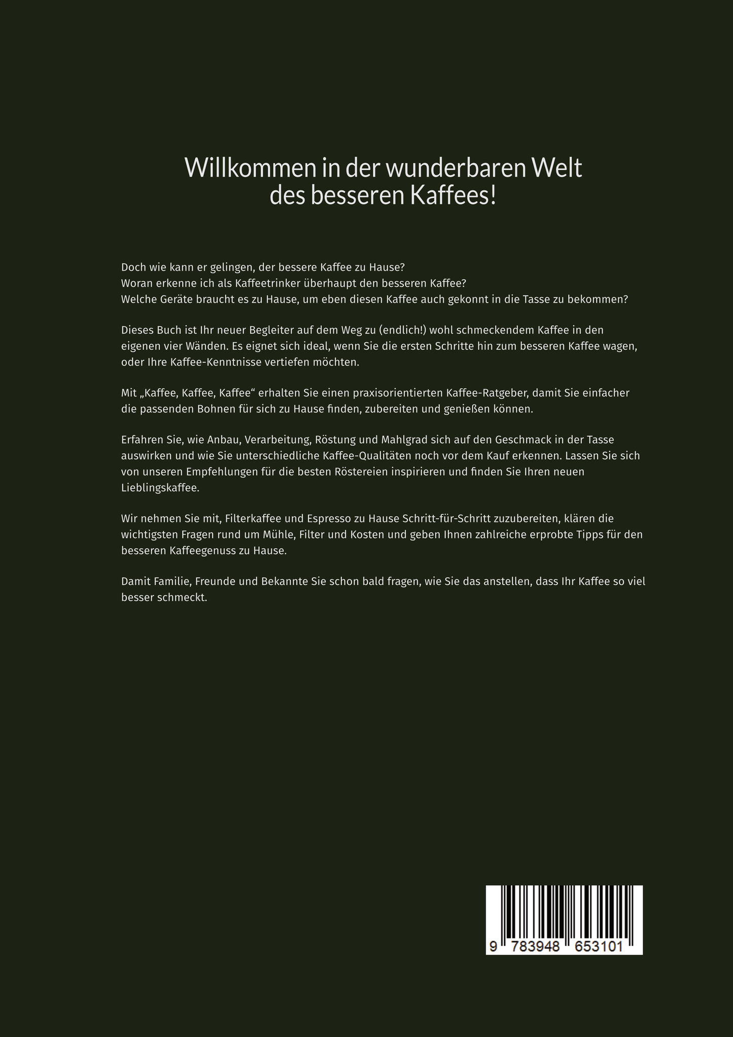 "Kaffee, Kaffee, Kaffee" - Für Händler