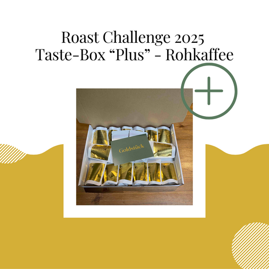 Taste-Set "Roast Challenge" Plus Rohkaffee